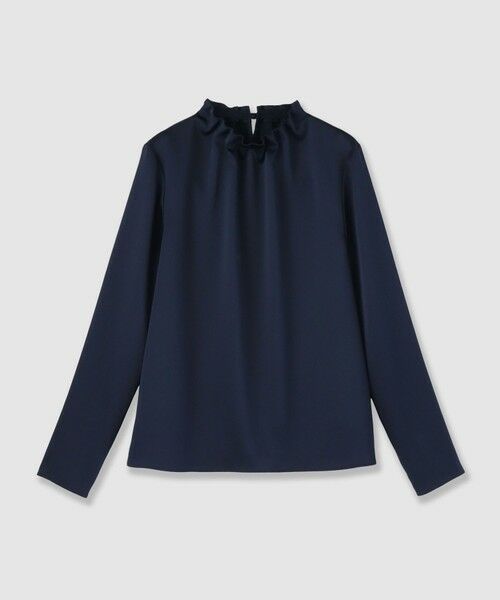 ANAYI / アナイ シャツ・ブラウス | ハンマーサテンスタンド ブラウス | 詳細14