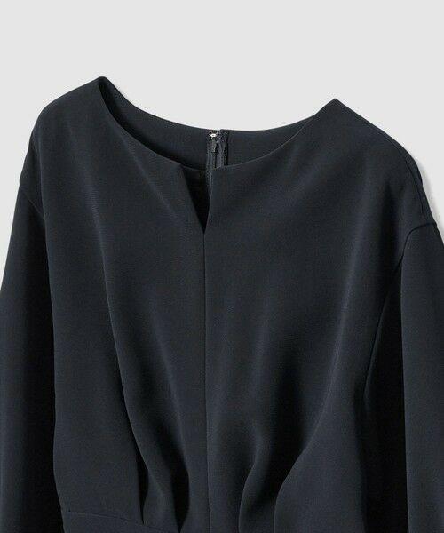 ANAYI / アナイ ロング・マキシ丈ワンピース | 【Eternal Line 2026】ストレッチクロスキーネック ワンピース | 詳細19