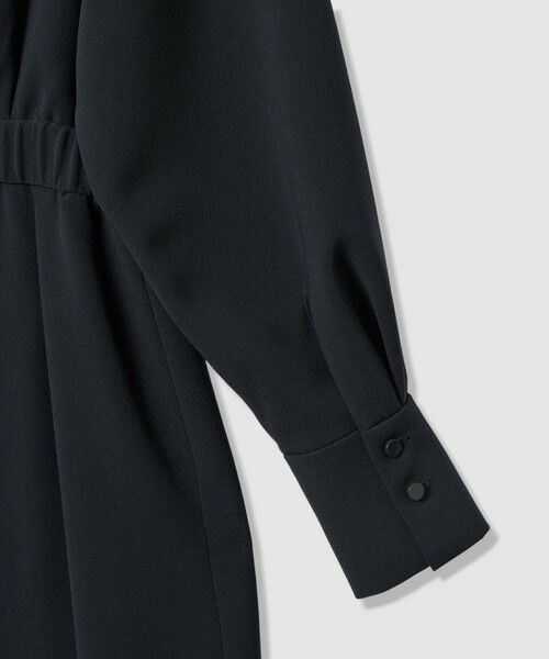 ANAYI / アナイ ロング・マキシ丈ワンピース | 【Eternal Line 2026】ストレッチクロスキーネック ワンピース | 詳細20