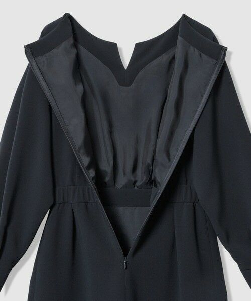 ANAYI / アナイ ロング・マキシ丈ワンピース | 【Eternal Line 2026】ストレッチクロスキーネック ワンピース | 詳細23