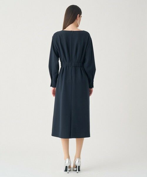 ANAYI / アナイ ロング・マキシ丈ワンピース | 【Eternal Line 2026】ストレッチクロスキーネック ワンピース | 詳細12