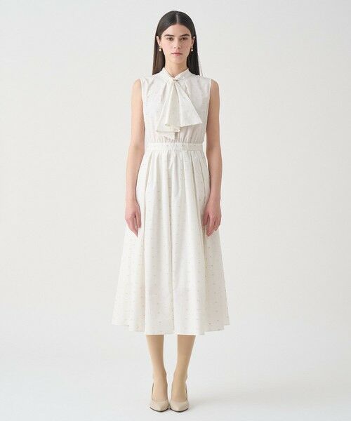 ANAYI / アナイ ミニ丈・ひざ丈ワンピース | 【Eternal Line 2026】タフタカットジャガード ワンピース | 詳細1