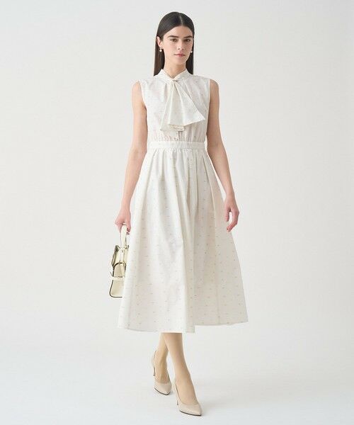 ANAYI / アナイ ミニ丈・ひざ丈ワンピース | 【Eternal Line 2026】タフタカットジャガード ワンピース | 詳細5