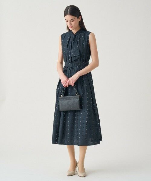 ANAYI / アナイ ミニ丈・ひざ丈ワンピース | 【Eternal Line 2026】タフタカットジャガード ワンピース | 詳細13