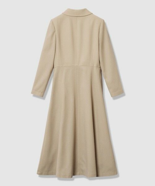 ANAYI / アナイ ロング・マキシ丈ワンピース | 【Eternal Line 2026】ウールジョーゼットショール衿 ワンピース | 詳細7