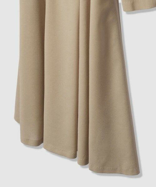 ANAYI / アナイ ロング・マキシ丈ワンピース | 【Eternal Line 2026】ウールジョーゼットショール衿 ワンピース | 詳細10