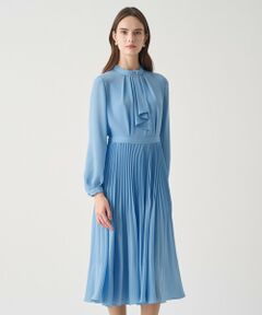 ANAYI / アナイ ロング・マキシ丈ワンピース | 【Eternal Line 2026】シアードビープリーツボウ ワンピース