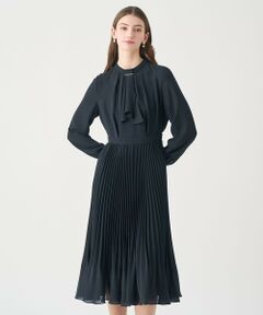 ANAYI / アナイ ロング・マキシ丈ワンピース | 【Eternal Line 2026】シアードビープリーツボウ ワンピース