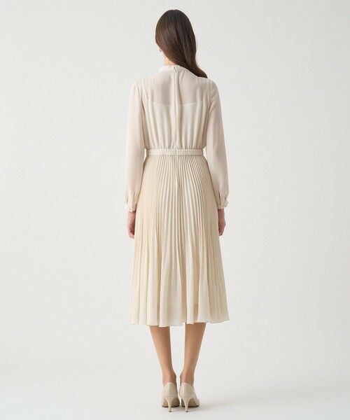 ANAYI / アナイ ロング・マキシ丈ワンピース | 【Eternal Line 2026】シアードビープリーツボウ ワンピース | 詳細3