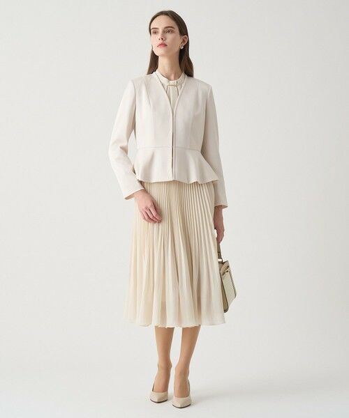 ANAYI / アナイ ロング・マキシ丈ワンピース | 【Eternal Line 2026】シアードビープリーツボウ ワンピース | 詳細6