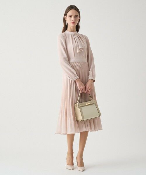 ANAYI / アナイ ロング・マキシ丈ワンピース | 【Eternal Line 2026】シアードビープリーツボウ ワンピース | 詳細14