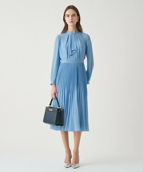 ANAYI / アナイ ロング・マキシ丈ワンピース | 【Eternal Line 2026】シアードビープリーツボウ ワンピース | 詳細28