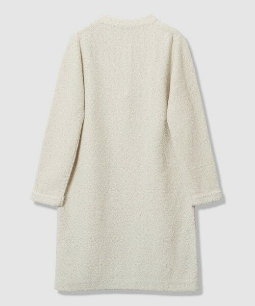 ANAYI / アナイ ミニ丈・ひざ丈ワンピース | ブークレラメツイードボクシー ワンピース | 詳細5
