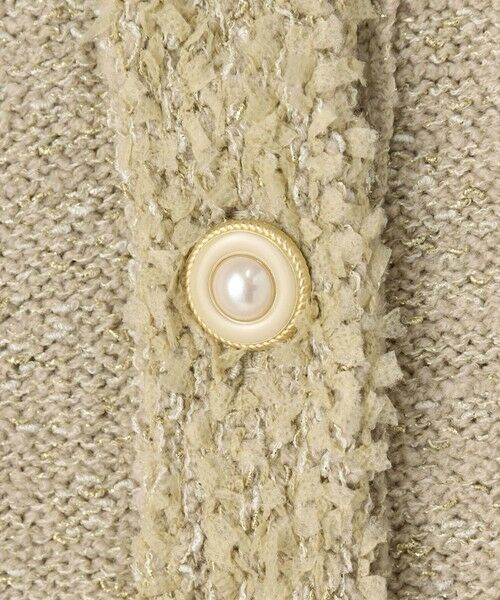 ANAYI / アナイ ミニ丈・ひざ丈ワンピース | ブークレラメツイードボクシー ワンピース | 詳細9