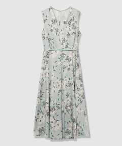 ANAYI / アナイ ロング・マキシ丈ワンピース | アイシーフラワープリントレイヤーネック ワンピース