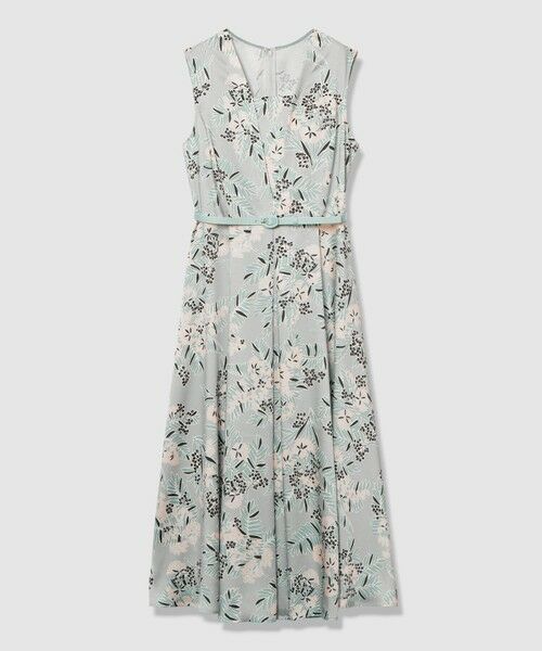 ANAYI / アナイ ロング・マキシ丈ワンピース | アイシーフラワープリントレイヤーネック ワンピース | 詳細10