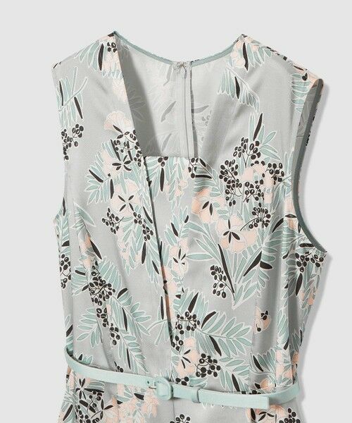 ANAYI / アナイ ロング・マキシ丈ワンピース | アイシーフラワープリントレイヤーネック ワンピース | 詳細13