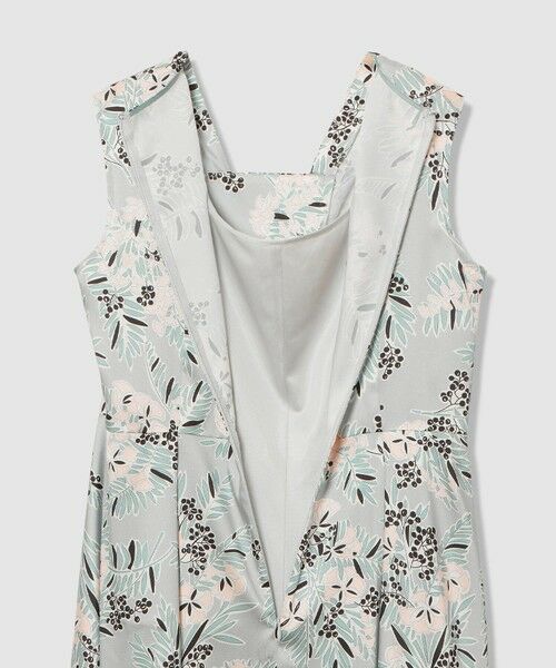 ANAYI / アナイ ロング・マキシ丈ワンピース | アイシーフラワープリントレイヤーネック ワンピース | 詳細14