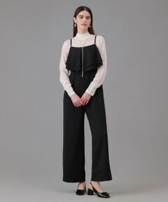 ANAYI / アナイ サロペット・オールインワン | ダブルクロスフリルサロペットパンツ