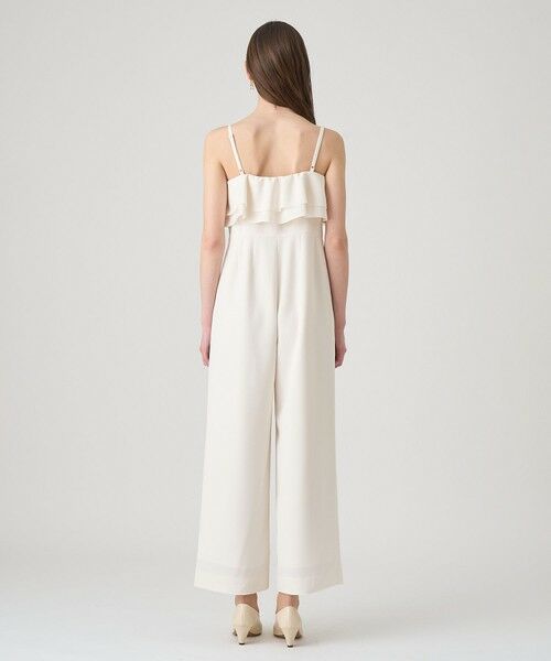 ANAYI / アナイ サロペット・オールインワン | ダブルクロスフリルサロペットパンツ | 詳細3