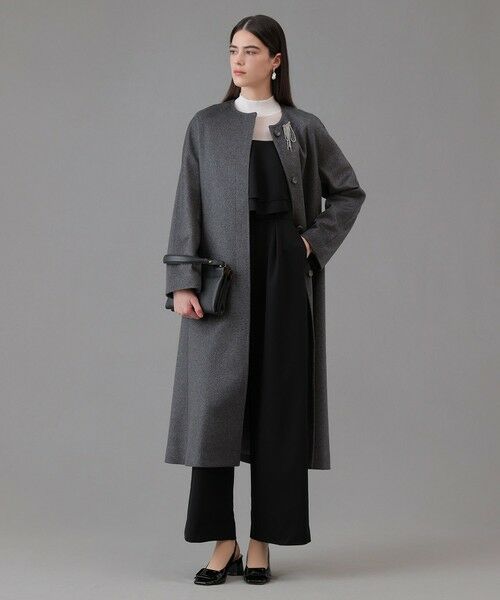 ANAYI / アナイ サロペット・オールインワン | ダブルクロスフリルサロペットパンツ | 詳細14