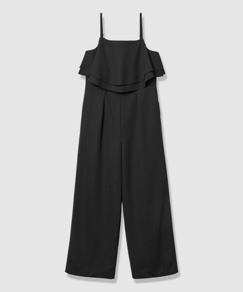 ANAYI / アナイ サロペット・オールインワン | ダブルクロスフリルサロペットパンツ | 詳細15