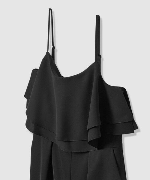 ANAYI / アナイ サロペット・オールインワン | ダブルクロスフリルサロペットパンツ | 詳細17