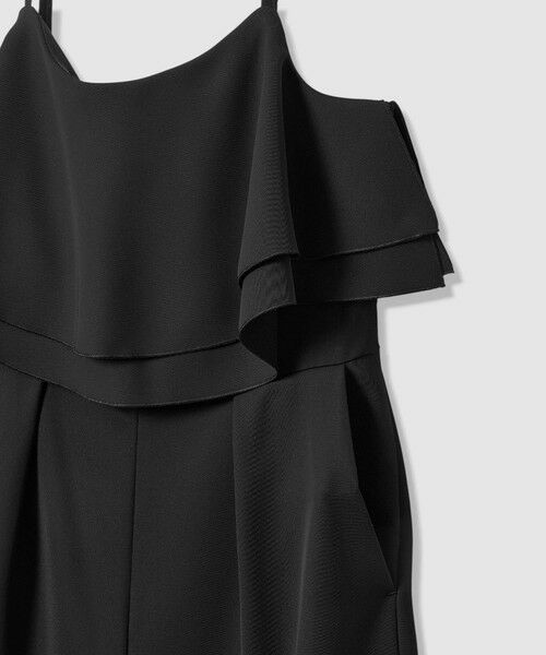 ANAYI / アナイ サロペット・オールインワン | ダブルクロスフリルサロペットパンツ | 詳細18