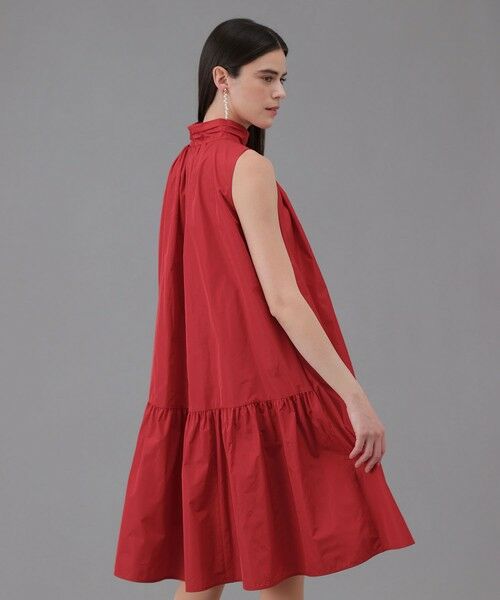 ANAYI / アナイ ロング・マキシ丈ワンピース | タフタハイネックAライン ワンピース | 詳細2