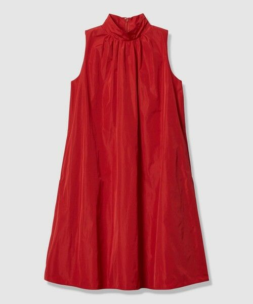 ANAYI / アナイ ロング・マキシ丈ワンピース | タフタハイネックAライン ワンピース | 詳細5