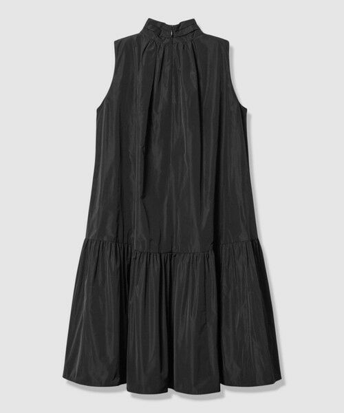 ANAYI / アナイ ロング・マキシ丈ワンピース | タフタハイネックAライン ワンピース | 詳細17