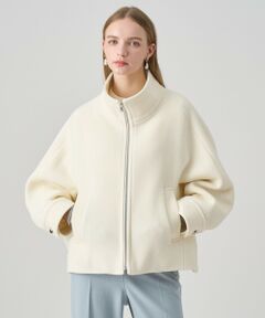 ANAYI / アナイ ピーコート | ラムショートビーバースタンドブルゾン