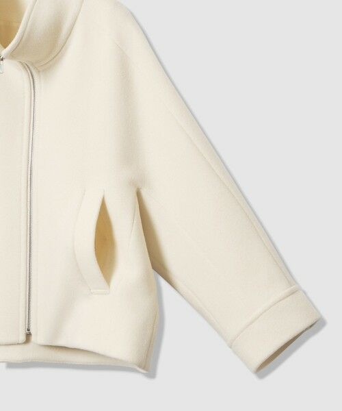 ANAYI / アナイ ピーコート | ラムショートビーバースタンドブルゾン | 詳細11