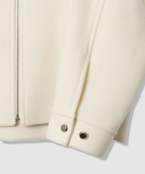 ANAYI / アナイ ピーコート | ラムショートビーバースタンドブルゾン | 詳細12