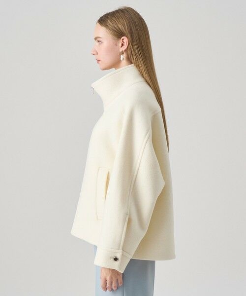 ANAYI / アナイ ピーコート | ラムショートビーバースタンドブルゾン | 詳細2