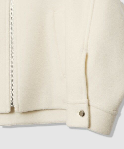ANAYI / アナイ ピーコート | ラムショートビーバースタンドブルゾン | 詳細14