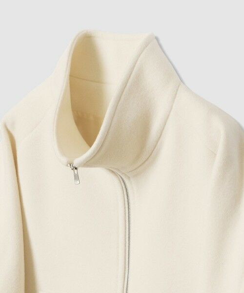 ANAYI / アナイ ピーコート | ラムショートビーバースタンドブルゾン | 詳細9