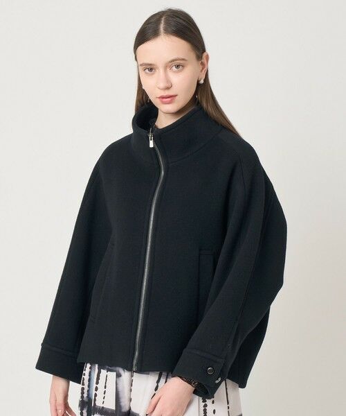 ANAYI / アナイ ピーコート | ラムショートビーバースタンドブルゾン | 詳細25
