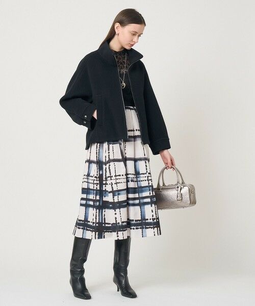 ANAYI / アナイ ピーコート | ラムショートビーバースタンドブルゾン | 詳細27