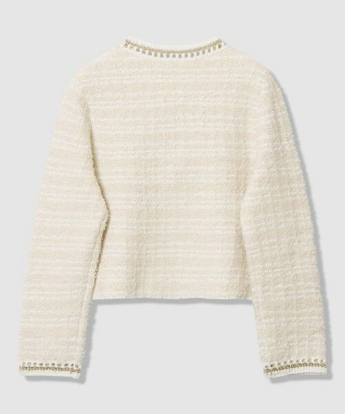 ANAYI / アナイ カーディガン・ボレロ | ノットツイードエジング カーディガン | 詳細1