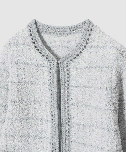 ANAYI / アナイ カーディガン・ボレロ | ノットツイードエジング カーディガン | 詳細16