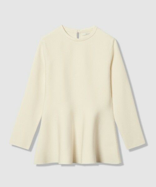 ANAYI / アナイ ニット・セーター | 【Eternal Line 2026】サテン使いフレアヘム プルオーバー | 詳細10