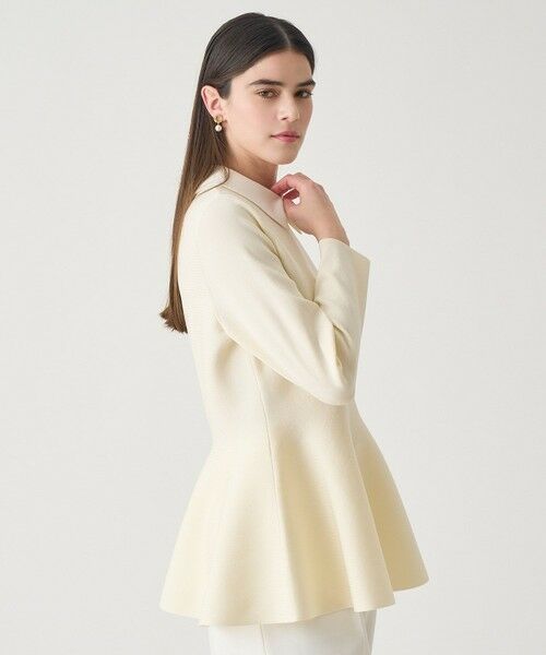 ANAYI / アナイ ニット・セーター | 【Eternal Line 2026】サテン使いフレアヘム プルオーバー | 詳細5