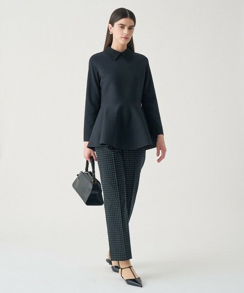 ANAYI / アナイ ニット・セーター | 【Eternal Line 2026】サテン使いフレアヘム プルオーバー | 詳細15