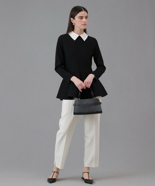 ANAYI / アナイ ニット・セーター | 【Eternal Line 2026】サテン使いフレアヘム プルオーバー | 詳細19