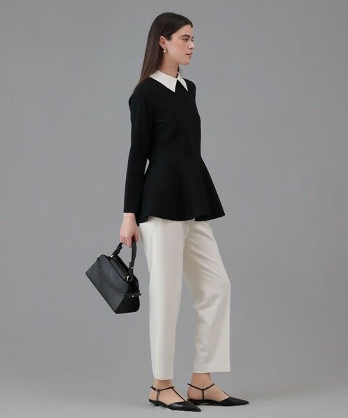 ANAYI / アナイ ニット・セーター | 【Eternal Line 2026】サテン使いフレアヘム プルオーバー | 詳細20