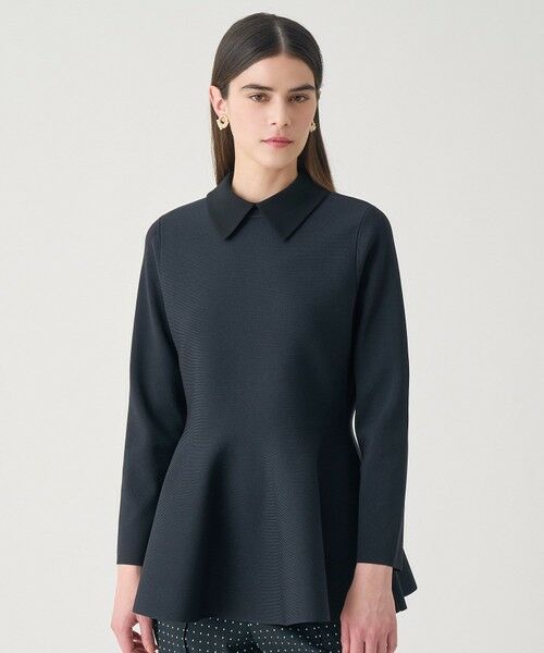 ANAYI / アナイ ニット・セーター | 【Eternal Line 2026】サテン使いフレアヘム プルオーバー | 詳細13