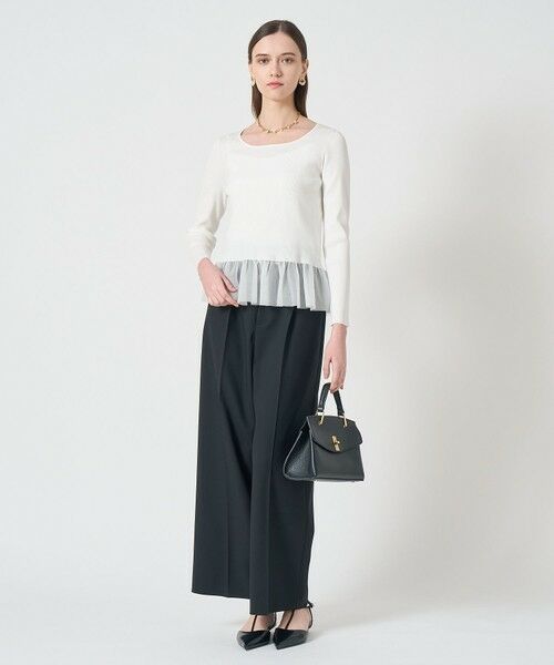 ANAYI / アナイ ニット・セーター | 【Eternal Line 2026】シアーフレアヘムリブ プルオーバー | 詳細3