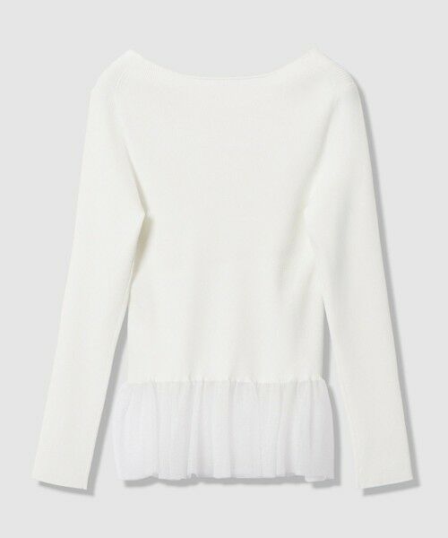 ANAYI / アナイ ニット・セーター | 【Eternal Line 2026】シアーフレアヘムリブ プルオーバー | 詳細5