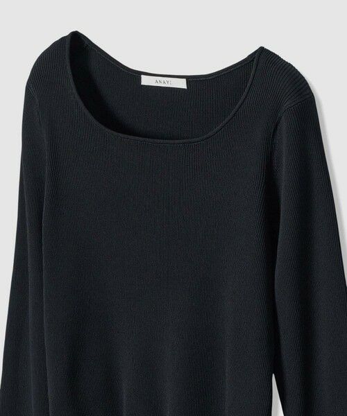 ANAYI / アナイ ニット・セーター | 【Eternal Line 2026】シアーフレアヘムリブ プルオーバー | 詳細16